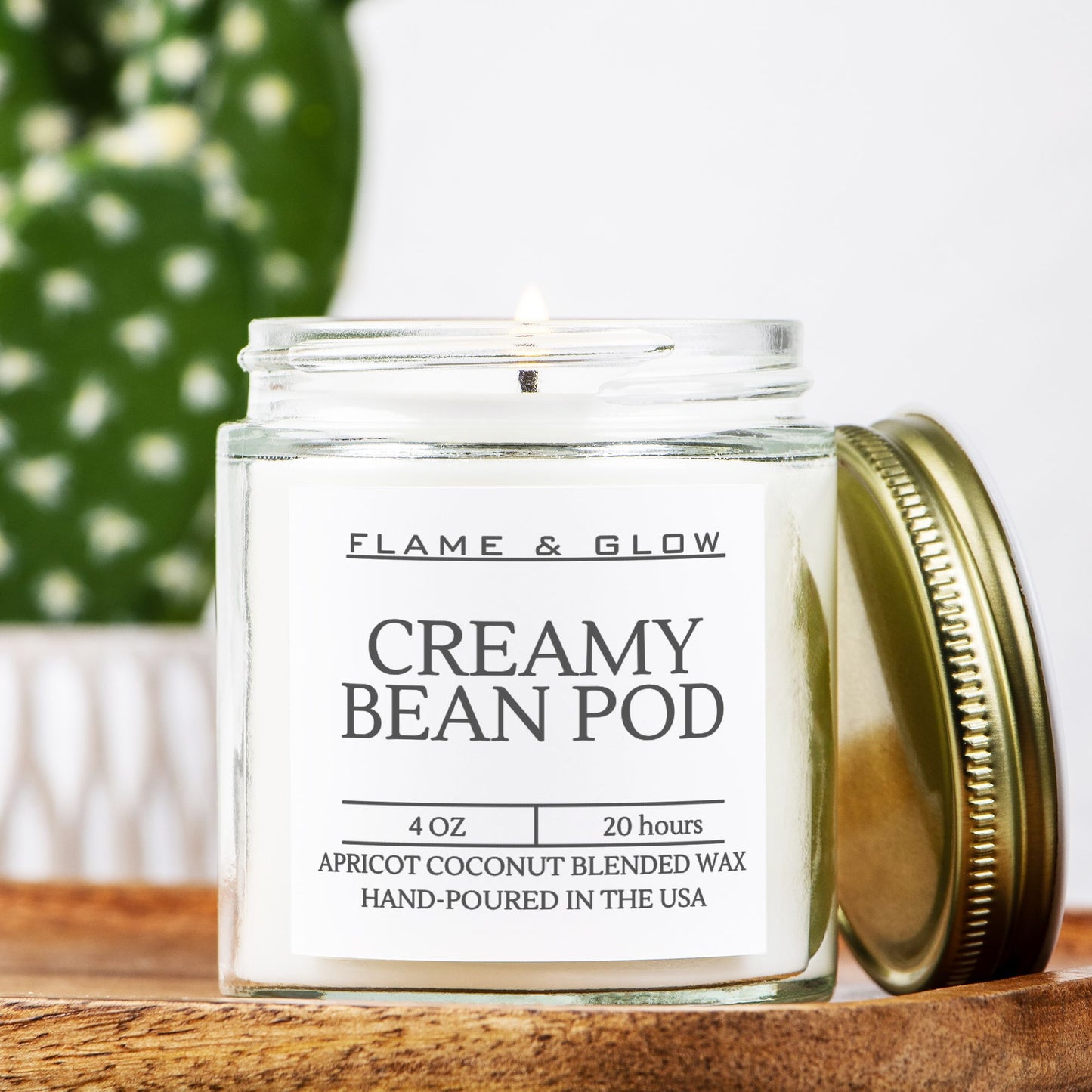Clear4oz-Creamy Bean Pod