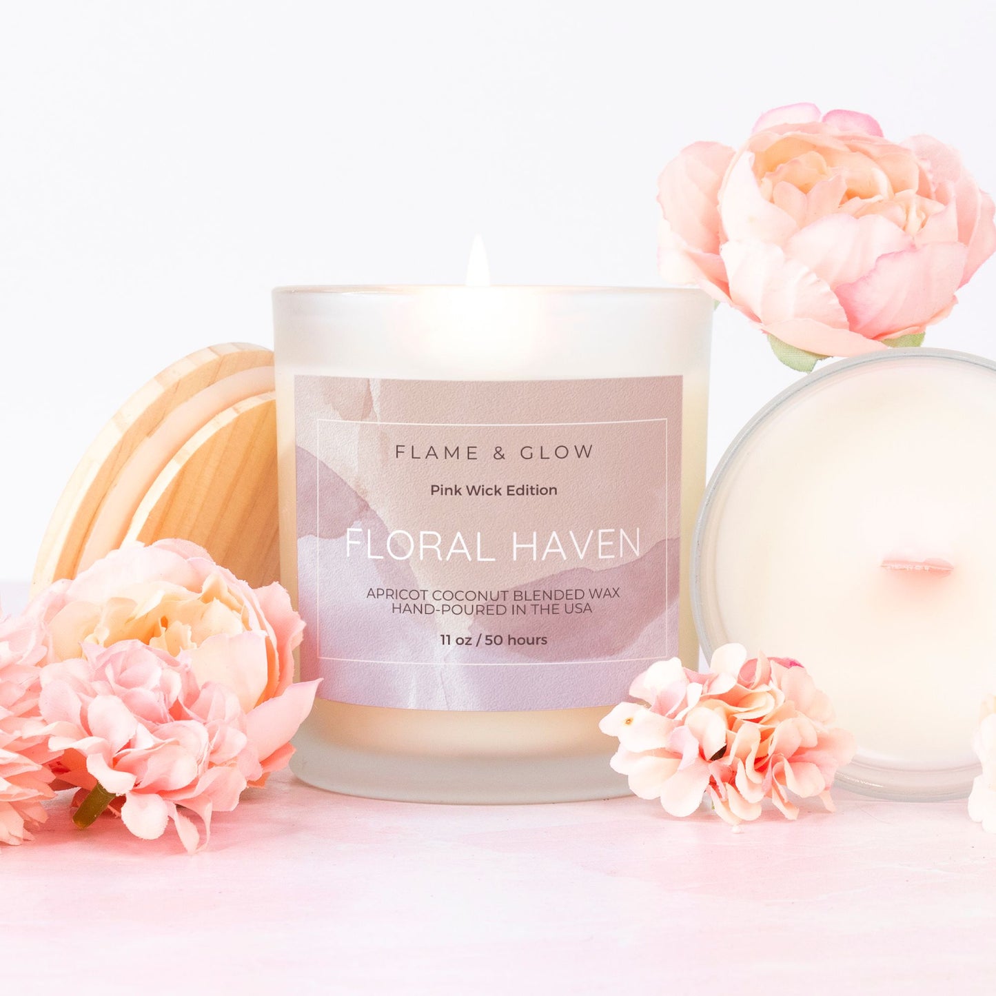 FrostedPink-Floral Haven