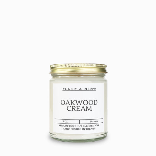 Clear9oz-Oakwood Cream